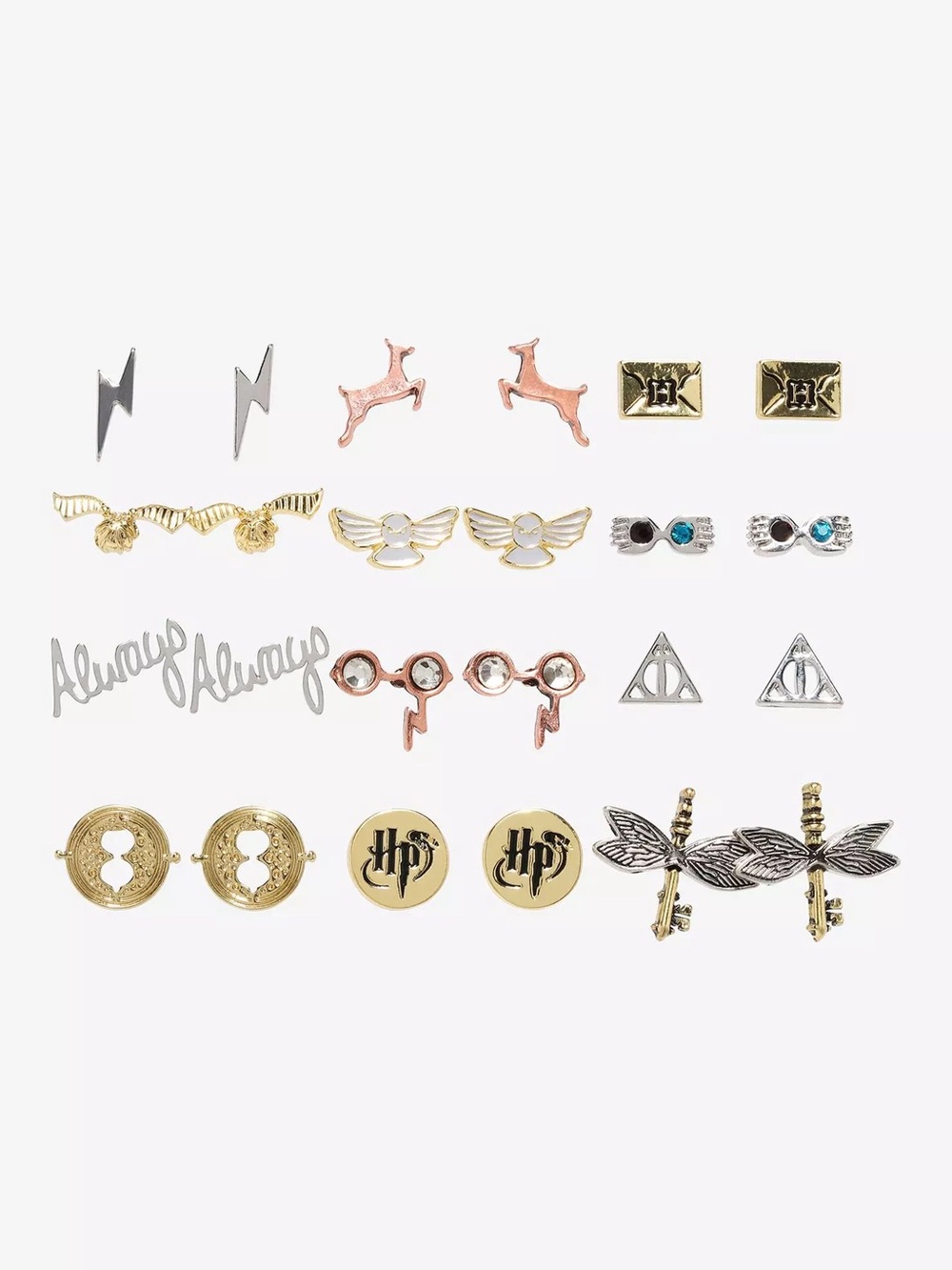 Harry Potter Icon Stud Earring Set